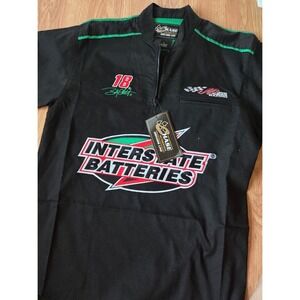 Bobby Labonte Racing NASCAR NWT Pit Crew Shirt L Interstate Batteries 1/4 Zip